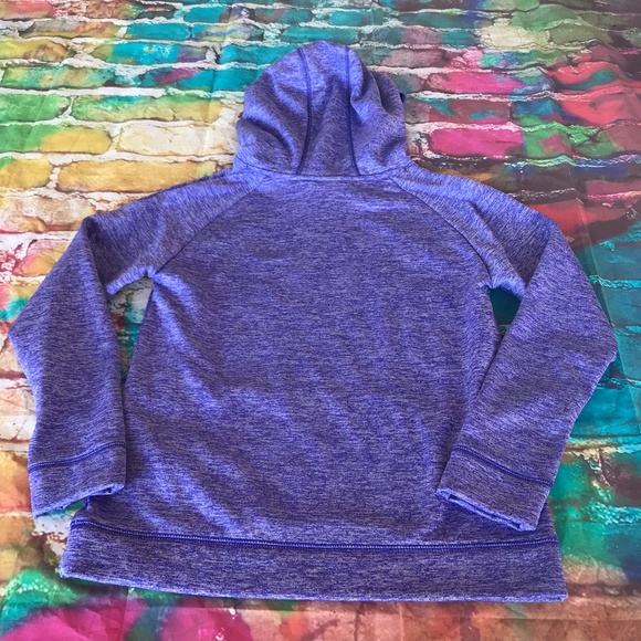 Under Armour Fleece Highlight Hoodie Purple Pink L - Picture 5 of 6